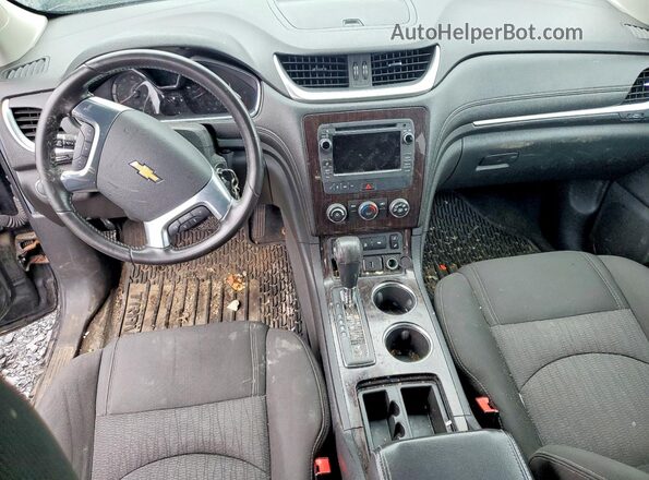 1GNKVGKD6GJ285740 2016 CHEVROLET TRAVERSE Black Вид панелі приладів