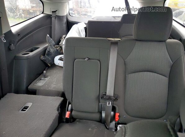1GNKVGKD6GJ285740 2016 CHEVROLET TRAVERSE Black Вид задніх сидінь