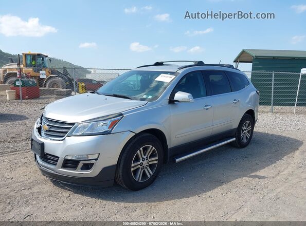 1GNKVGKD6HJ323498 2017 CHEVROLET TRAVERSE Серебряный Передняя левая четверть
