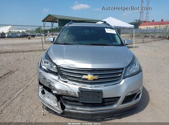 1GNKVGKD6HJ323498 2017 CHEVROLET TRAVERSE Серебряный Вид щитка приборов
