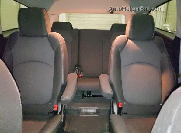 1GNKVGKD7HJ142085 2017 CHEVROLET TRAVERSE Charcoal უკანა სავარძლების ხედი