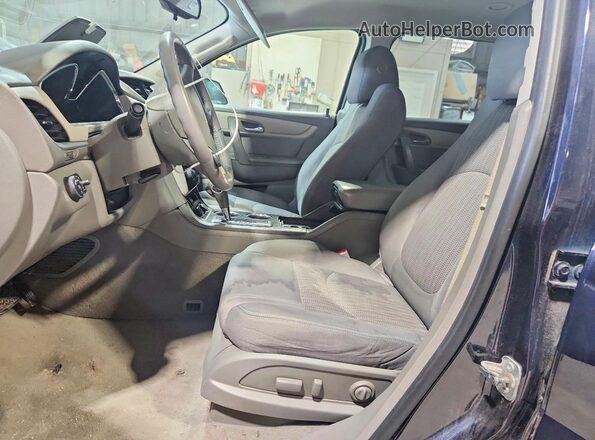 1GNKVGKD8HJ185933 2017 CHEVROLET TRAVERSE Blue Вид салону спереду