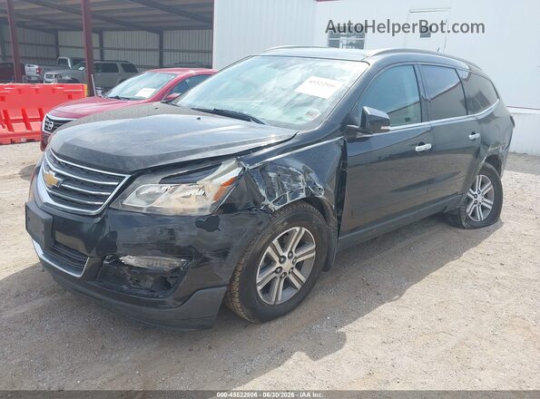 1GNKVGKD8HJ250375 2017 CHEVROLET TRAVERSE Черный Передняя левая четверть