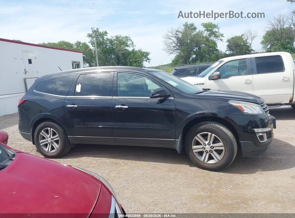 1GNKVGKD8HJ250375 2017 CHEVROLET TRAVERSE Черный Вид задней части салона