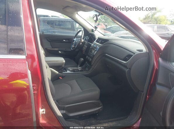 1GNKVGKD8HJ316682 2017 CHEVROLET TRAVERSE Red Սալոնի դիմացի տեսք