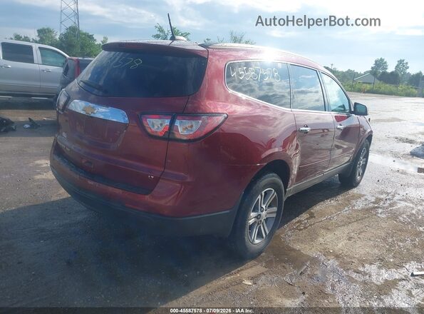 1GNKVGKD8HJ316682 2017 CHEVROLET TRAVERSE Red Հետևի աջ