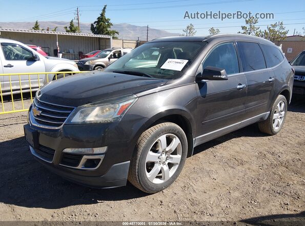 1GNKVGKD9HJ302869 2017 CHEVROLET TRAVERSE Gray Vista tres cuartos delantera izquierda