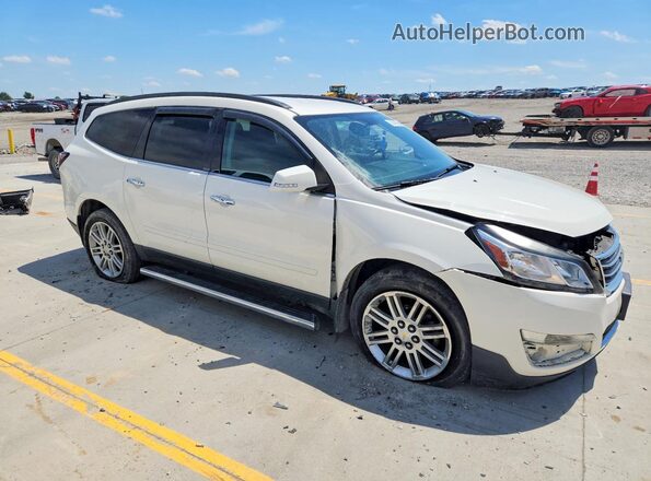 1GNKVGKDXFJ203376 2018 CHEVROLET TRAVERSE White Przód prawy