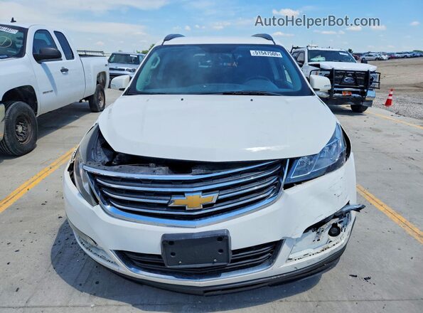 1GNKVGKDXFJ203376 2018 CHEVROLET TRAVERSE White Widok z przodu