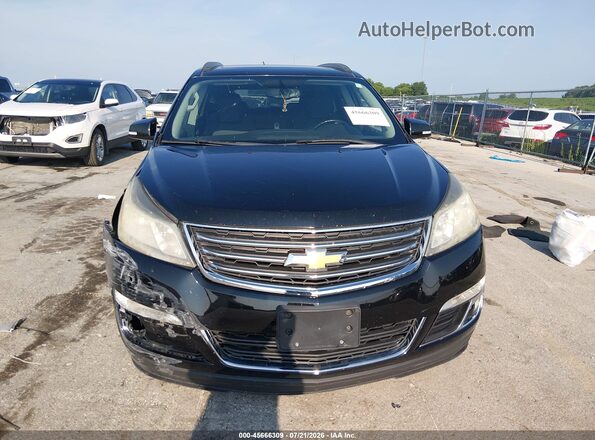 1GNKVGKDXGJ106731 2016 CHEVROLET TRAVERSE Black Widok zestawu wskaźników
