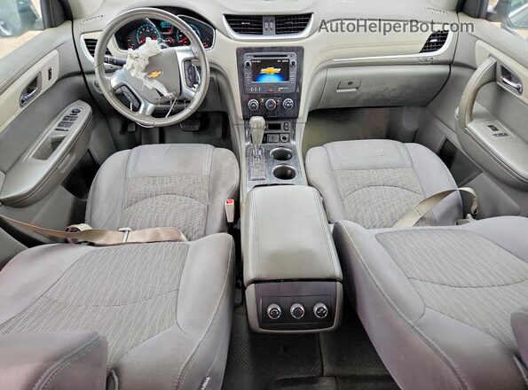 1GNKVGKDXGJ276541 2016 CHEVROLET TRAVERSE Gray Dashboard view