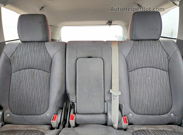 1GNKVGKDXGJ276541 2016 CHEVROLET TRAVERSE Gray Rear seats view