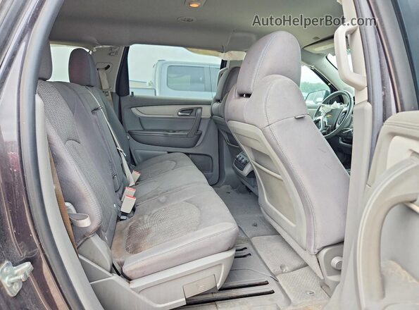 1GNKVGKDXGJ276541 2016 CHEVROLET TRAVERSE Gray Rear interior view