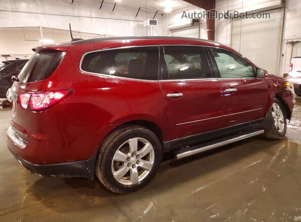 1GNKVJKD1GJ243733 2016 CHEVROLET TRAVERSE Maroon Задня права чверть
