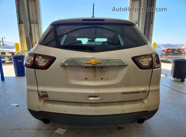 1GNKVJKD2GJ104789 2016 CHEVROLET TRAVERSE White Вид ззаду