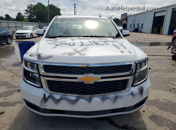 1GNLCDEC0HR182053 2017 CHEVROLET TAHOE White Widok z przodu