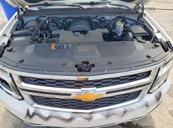 1GNLCDEC0HR182053 2017 CHEVROLET TAHOE White Widok komory silnika