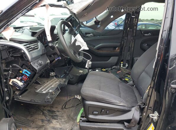 1GNLCDEC2LR261989 2020 CHEVROLET TAHOE Black Widok wnętrza z przodu