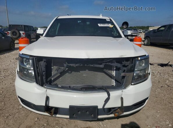1GNLCDEC3LR297156 2020 CHEVROLET TAHOE White Widok z przodu