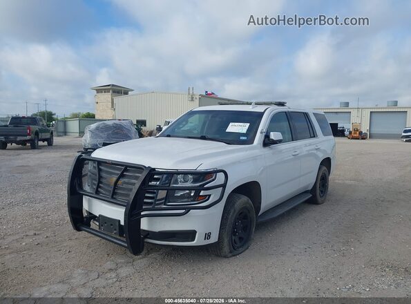 1GNLCDEC4LR263811 2020 CHEVROLET TAHOE Белый Вид спереди