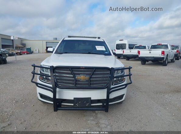 1GNLCDEC4LR263811 2020 CHEVROLET TAHOE Белый Вид задней части салона