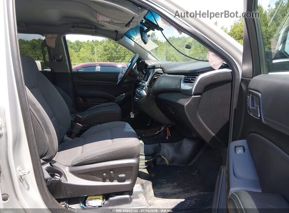 1GNLCDEC6KR201471 2019 CHEVROLET TAHOE Silver Widok wnętrza z przodu