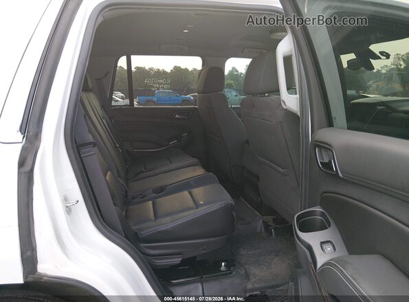 1GNLCDEC6LR246797 2020 CHEVROLET TAHOE White VIN კოდის სტიკერის ხედი