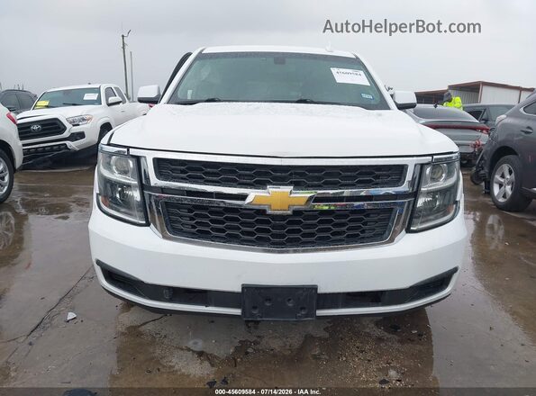 1GNLCDEC7JR269194 2018 CHEVROLET TAHOE White Սարքավորումների վահանակի տեսք