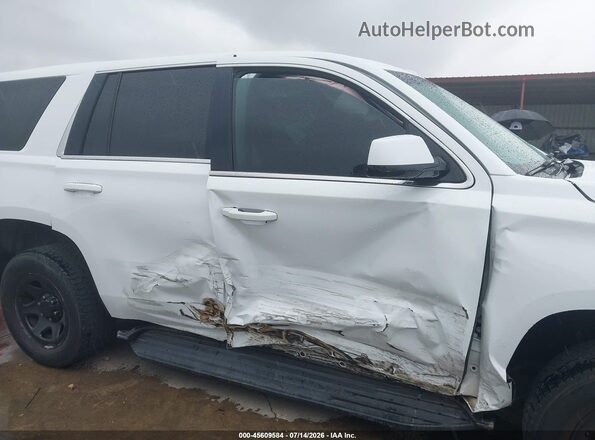 1GNLCDEC7JR269194 2018 CHEVROLET TAHOE White Դիմացի տեսք
