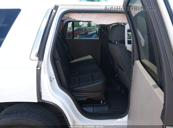 1GNLCDEC7LR158891 2020 CHEVROLET TAHOE White Vista de la etiqueta del VIN