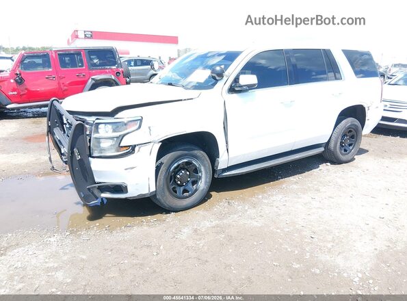 1GNLCDEC7LR158891 2020 CHEVROLET TAHOE White Vista tres cuartos delantera izquierda