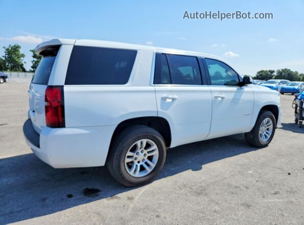 1GNLCDEC7LR185153 2020 CHEVROLET TAHOE White Rear right