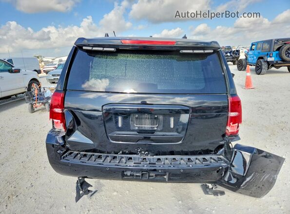 1GNLCDEC7LR224744 2020 CHEVROLET TAHOE Black უკანა ხედი