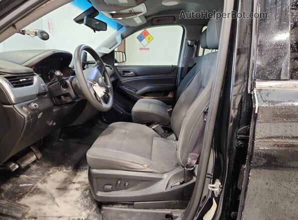 1GNLCDEC8GR371435 2016 CHEVROLET TAHOE Black Вид салону спереду