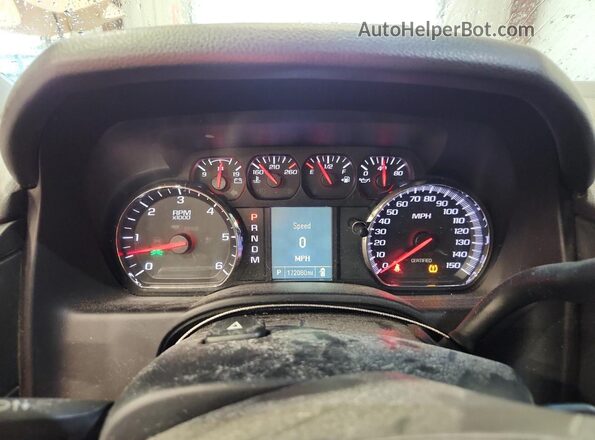 1GNLCDEC8GR371435 2016 CHEVROLET TAHOE Black Вид щитка приладів