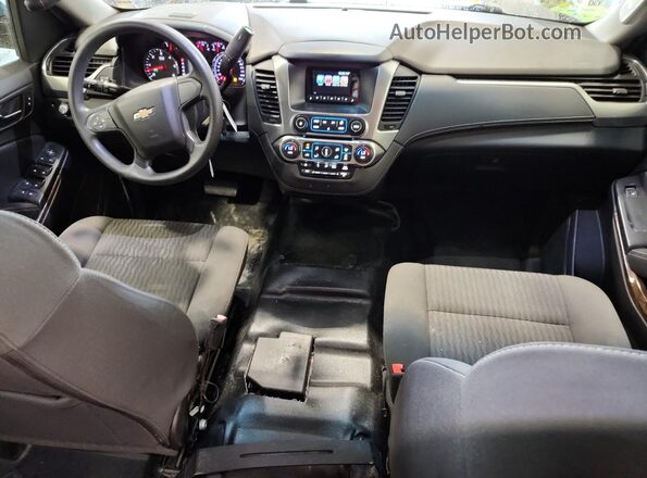 1GNLCDEC8GR371435 2016 CHEVROLET TAHOE Black Вид панелі приладів