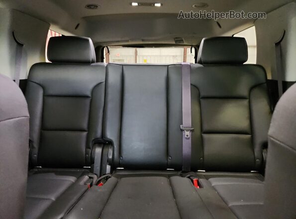 1GNLCDEC8GR371435 2016 CHEVROLET TAHOE Black Вид задніх сидінь