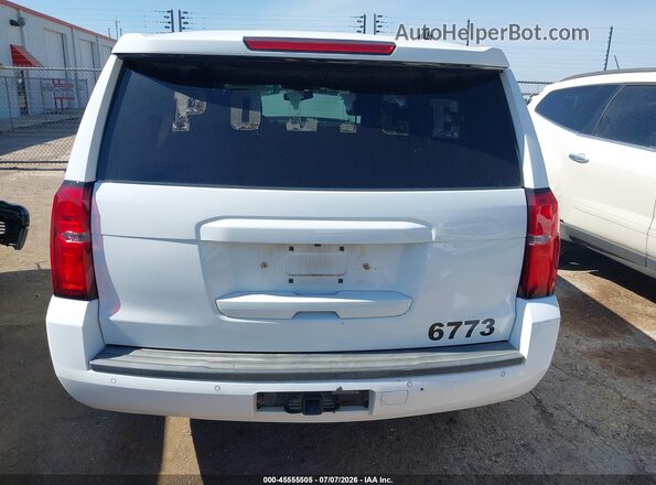 1GNLCDEC8LR306773 2020 CHEVROLET TAHOE White 