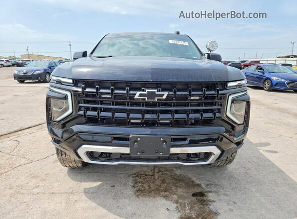 1GNS5UED8SR356537 2025 CHEVROLET TAHOE Black Front view