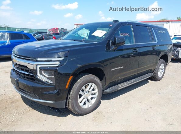 1GNS6CKDXTR302329 2026 CHEVROLET SUBURBAN Black Przód lewy