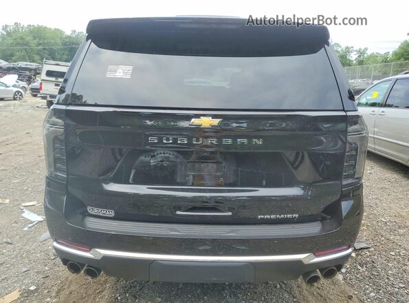 1GNS6FRD2SR248482 2025 CHEVROLET SUBURBAN Black Rear view