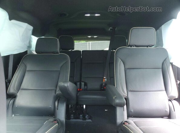 1GNS6FRD2SR248482 2025 CHEVROLET SUBURBAN Black Rear seats view