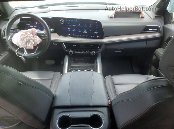 1GNS6FRD2SR248482 2025 CHEVROLET SUBURBAN Black Dashboard view