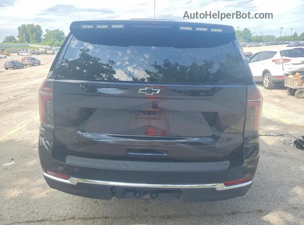 1GNS6LED9SR243803 2025 CHEVROLET TAHOE Black Вид ззаду