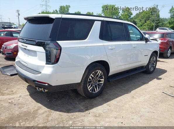 1GNS6PRD4SR111954 2025 CHEVROLET TAHOE Белый Задняя правая четверть