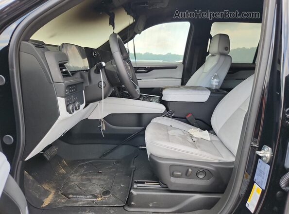 1GNS6SRD2SR225809 2025 CHEVROLET TAHOE Black წინა სალონის ხედი