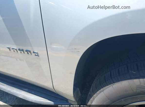 1GNSCAEC1KR101787 2019 CHEVROLET TAHOE Silver Widok zestawu wskaźników