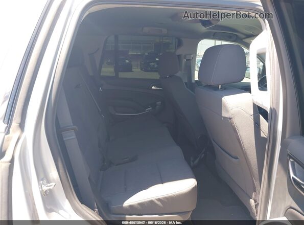 1GNSCAEC1KR101787 2019 CHEVROLET TAHOE Silver Widok naklejki z numerem VIN