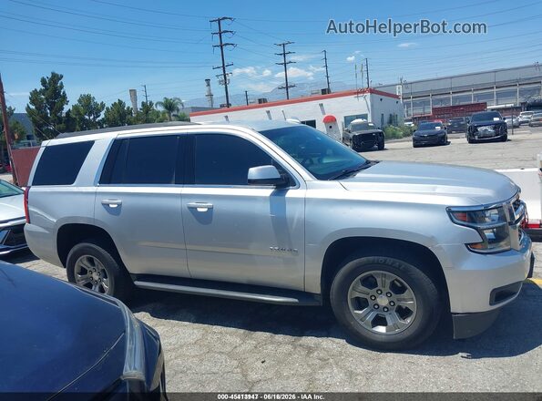 1GNSCAEC1KR101787 2019 CHEVROLET TAHOE Silver 