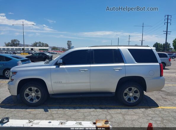1GNSCAEC1KR101787 2019 CHEVROLET TAHOE Silver 